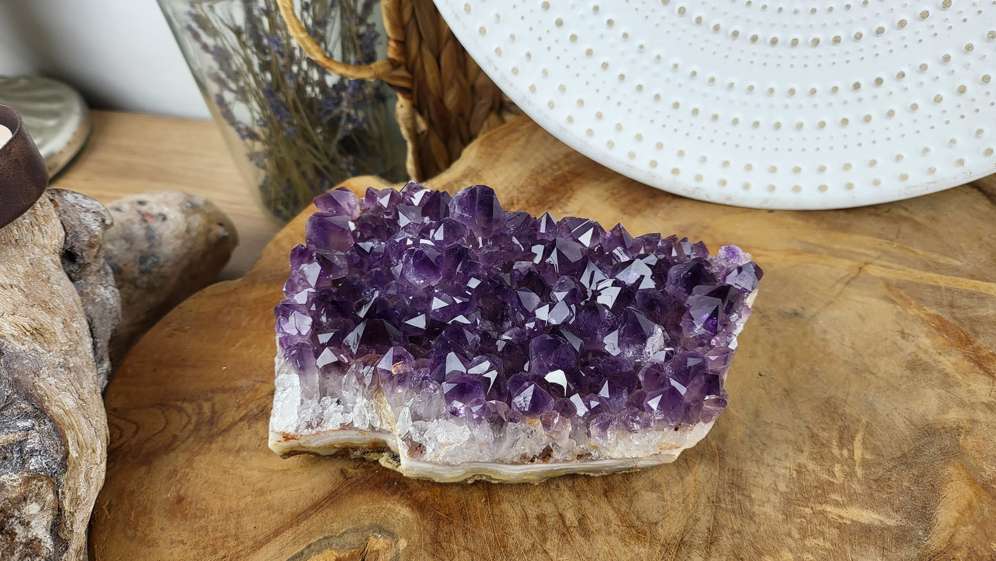 Amethyst Stufe Uruguay ca.  855g