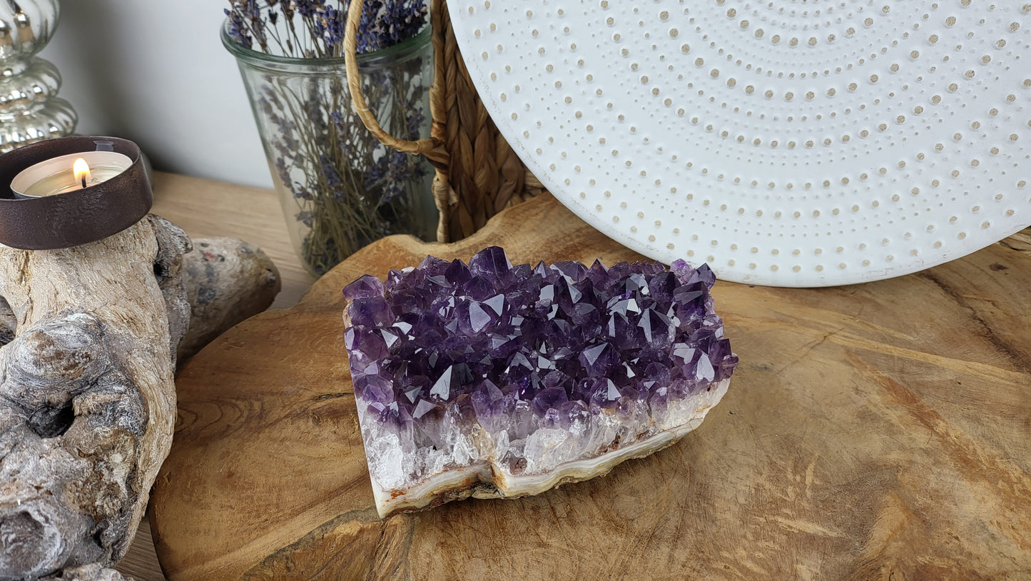 Amethyst Stufe Uruguay ca.  855g