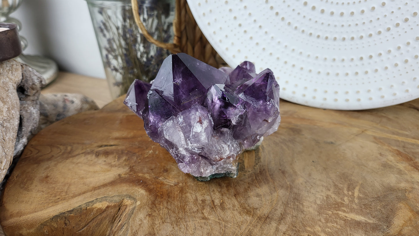 Amethyst Stufe mit großer Kristallbildung ca. 690g