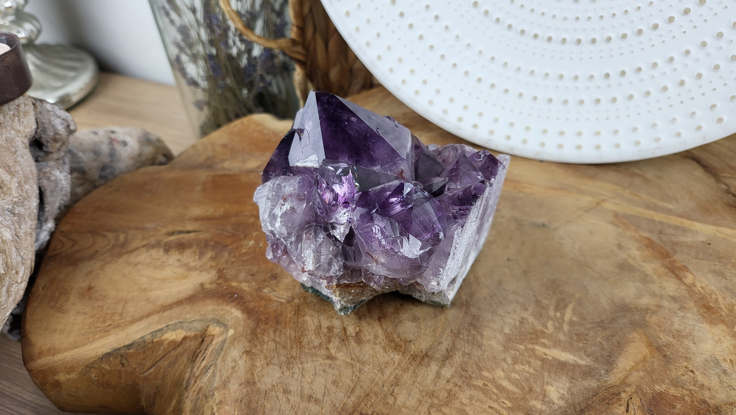 Amethyst Stufe mit großer Kristallbildung ca. 690g