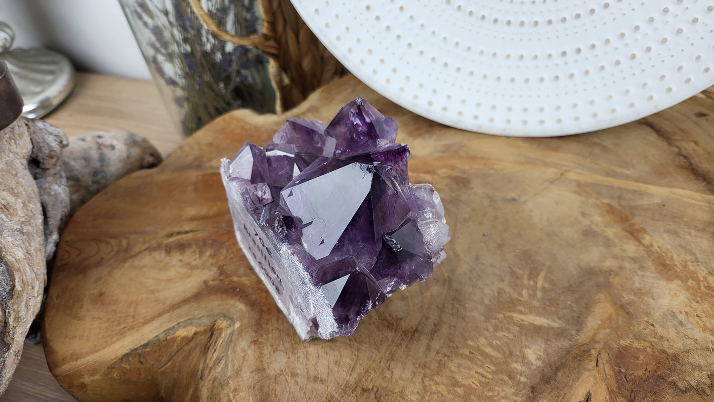 Amethyst Stufe mit großer Kristallbildung ca. 690g