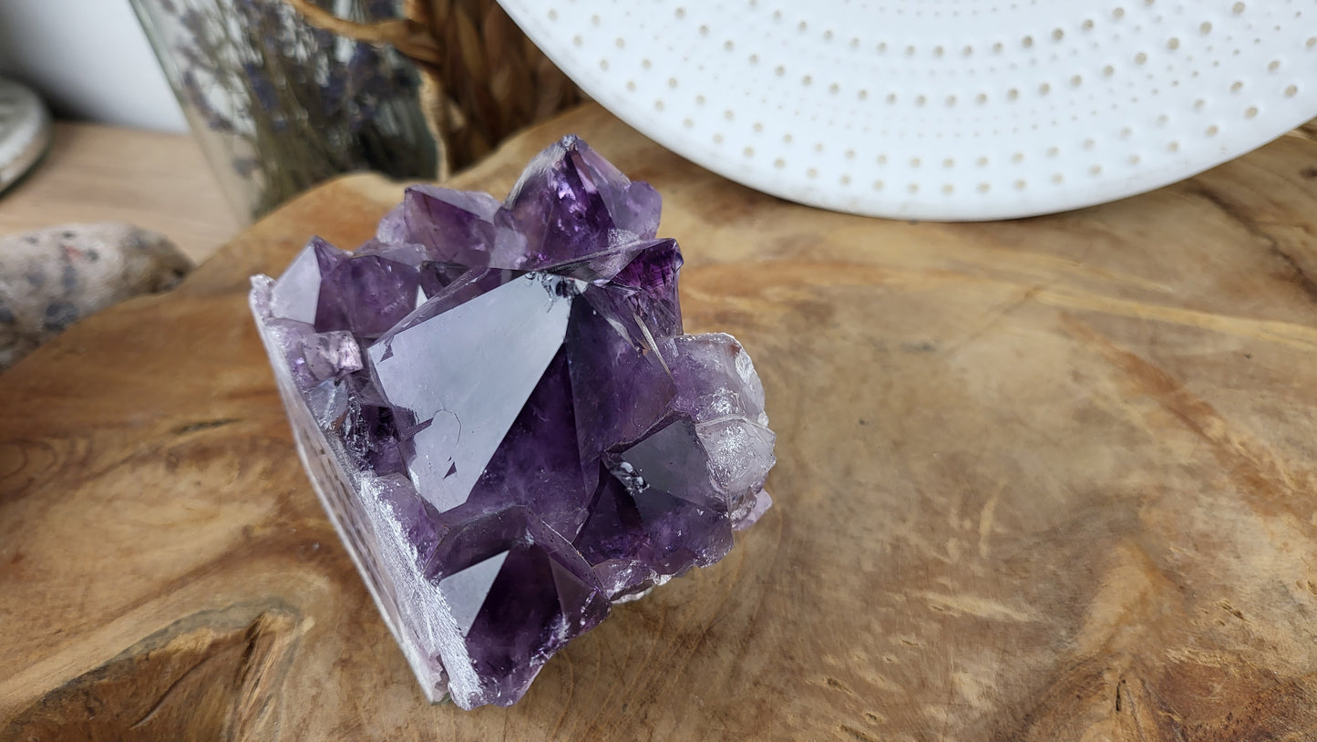 Amethyst Stufe mit großer Kristallbildung ca. 690g