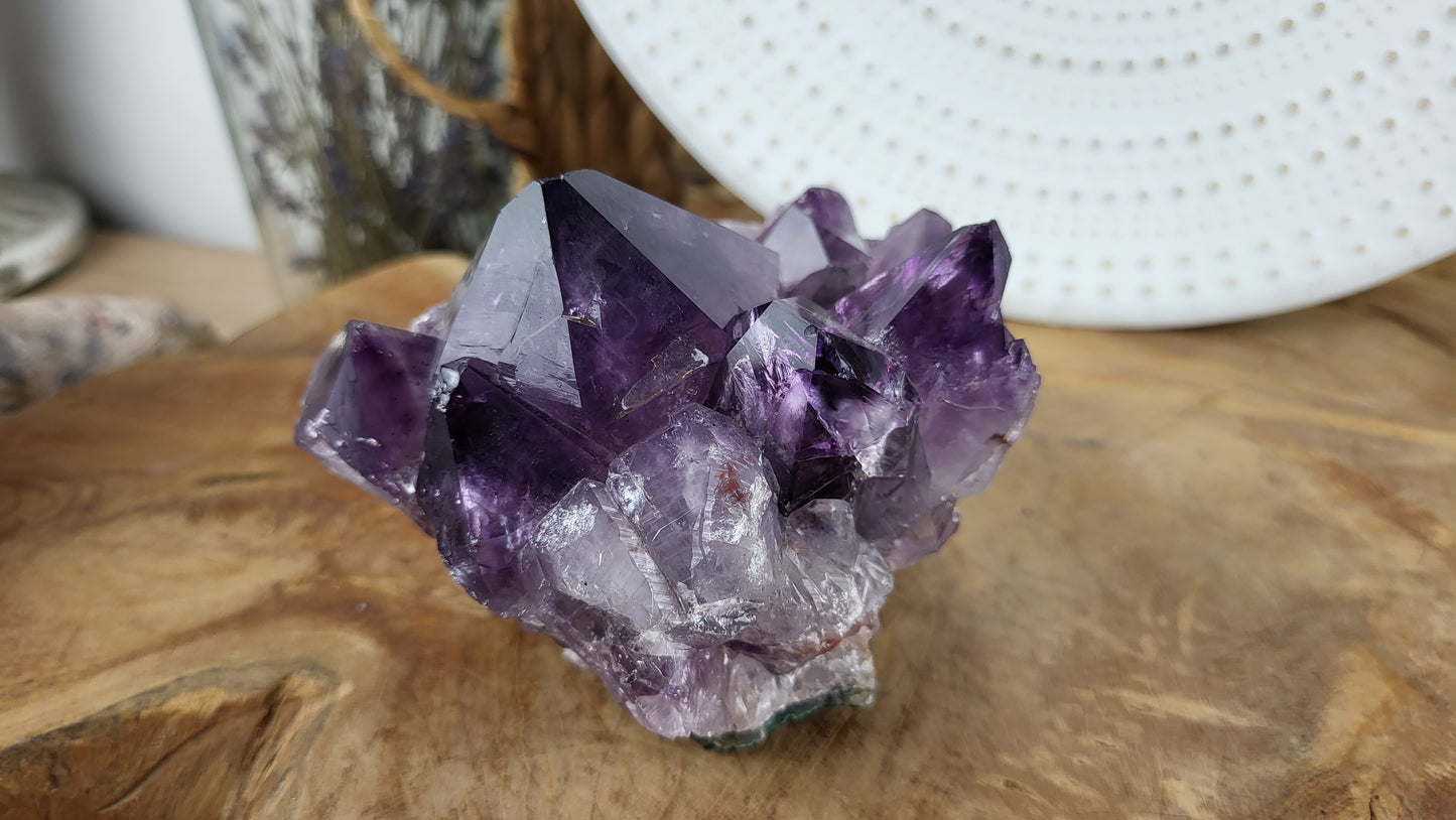 Amethyst Stufe mit großer Kristallbildung ca. 690g