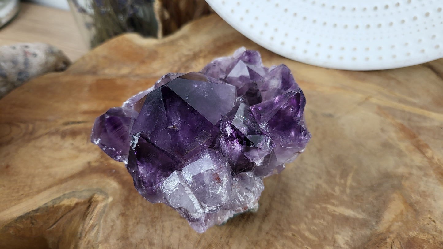 Amethyst Stufe mit großer Kristallbildung ca. 690g