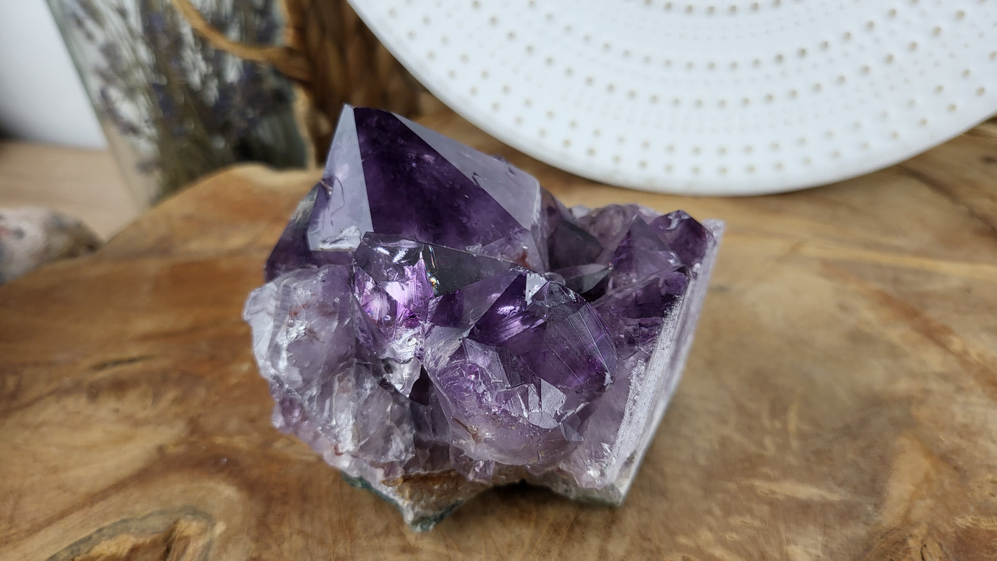 Amethyst Stufe mit großer Kristallbildung ca. 690g