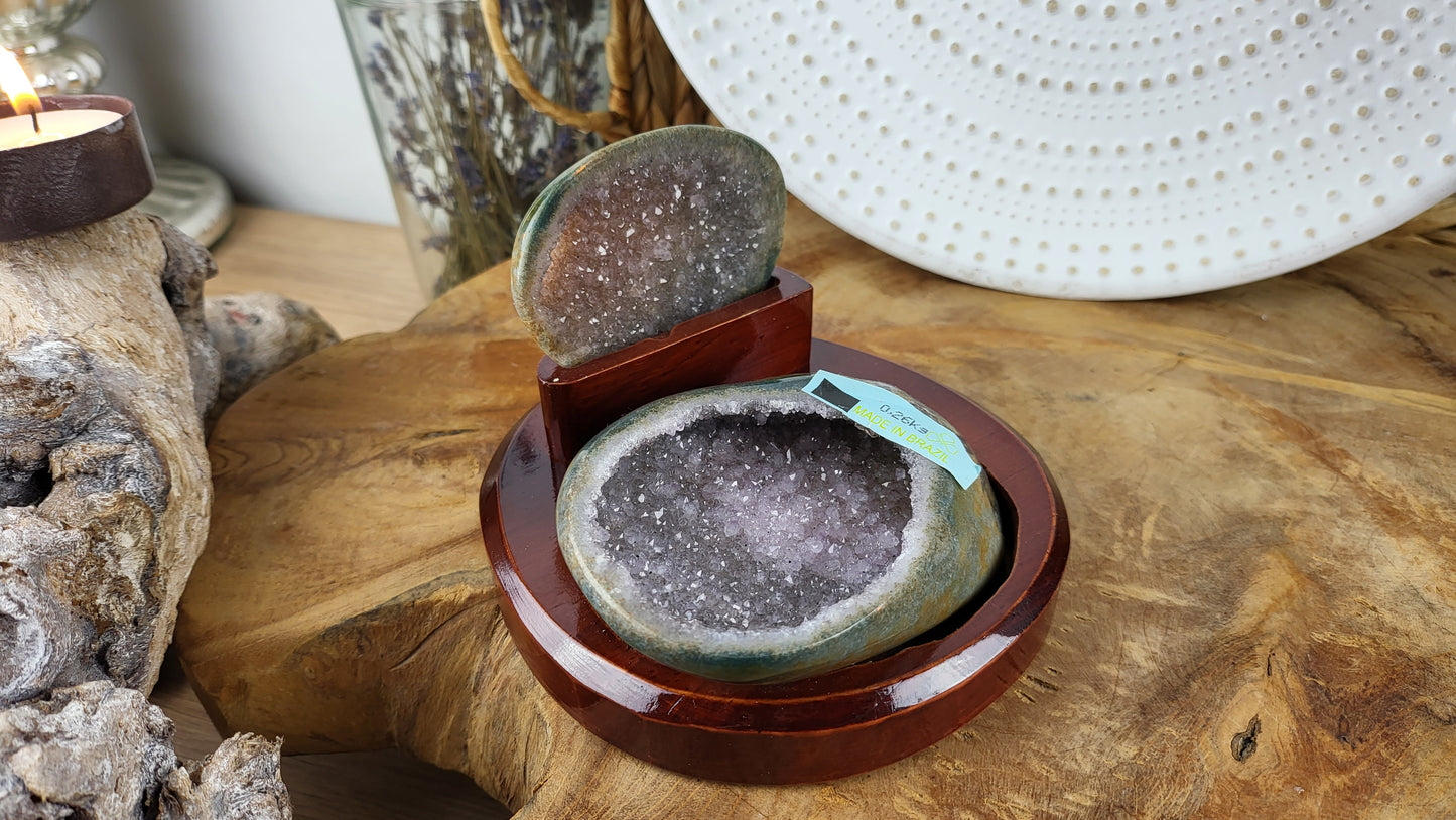 Mini Sugar Achatgeode