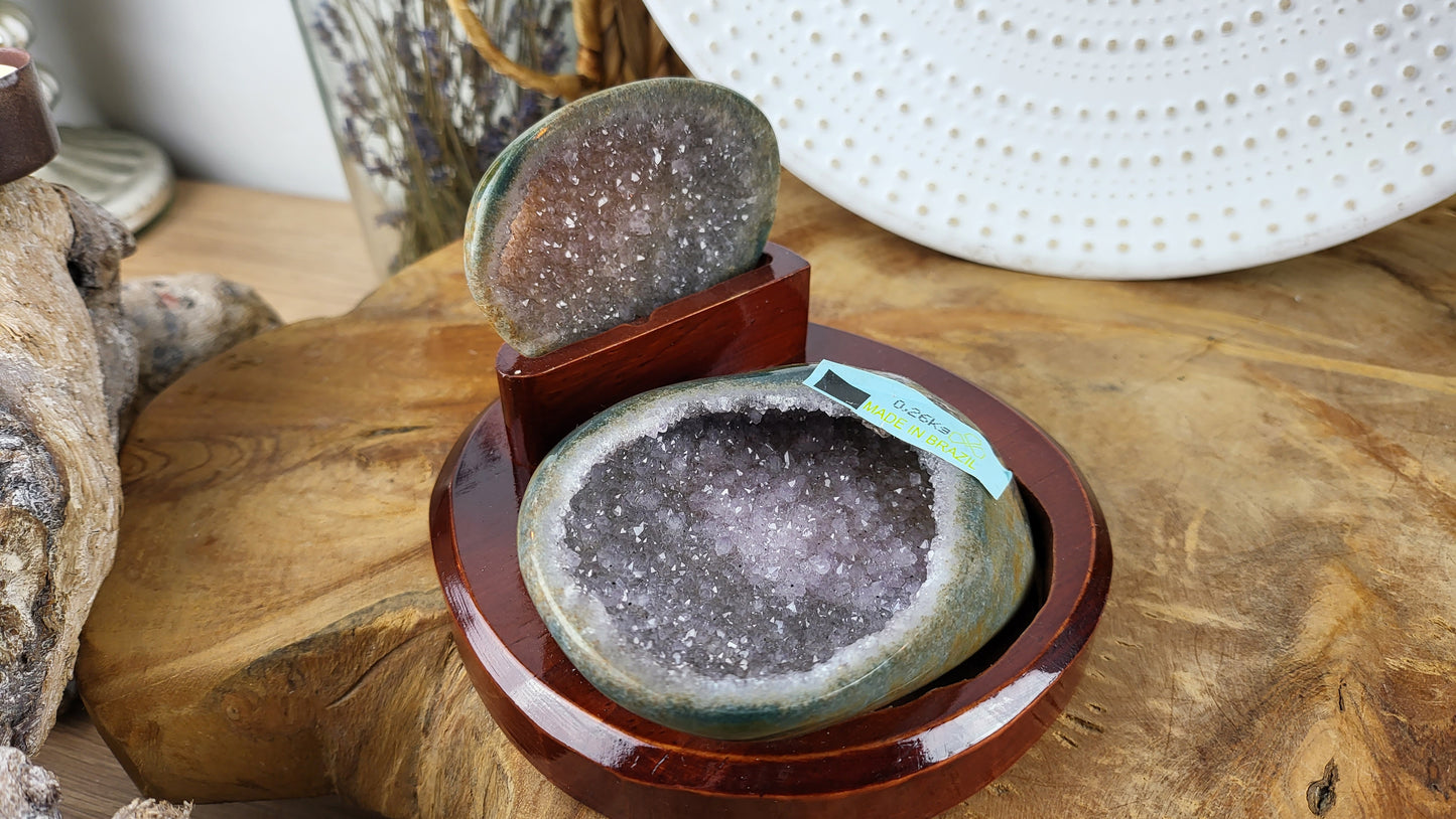 Mini Sugar Achatgeode