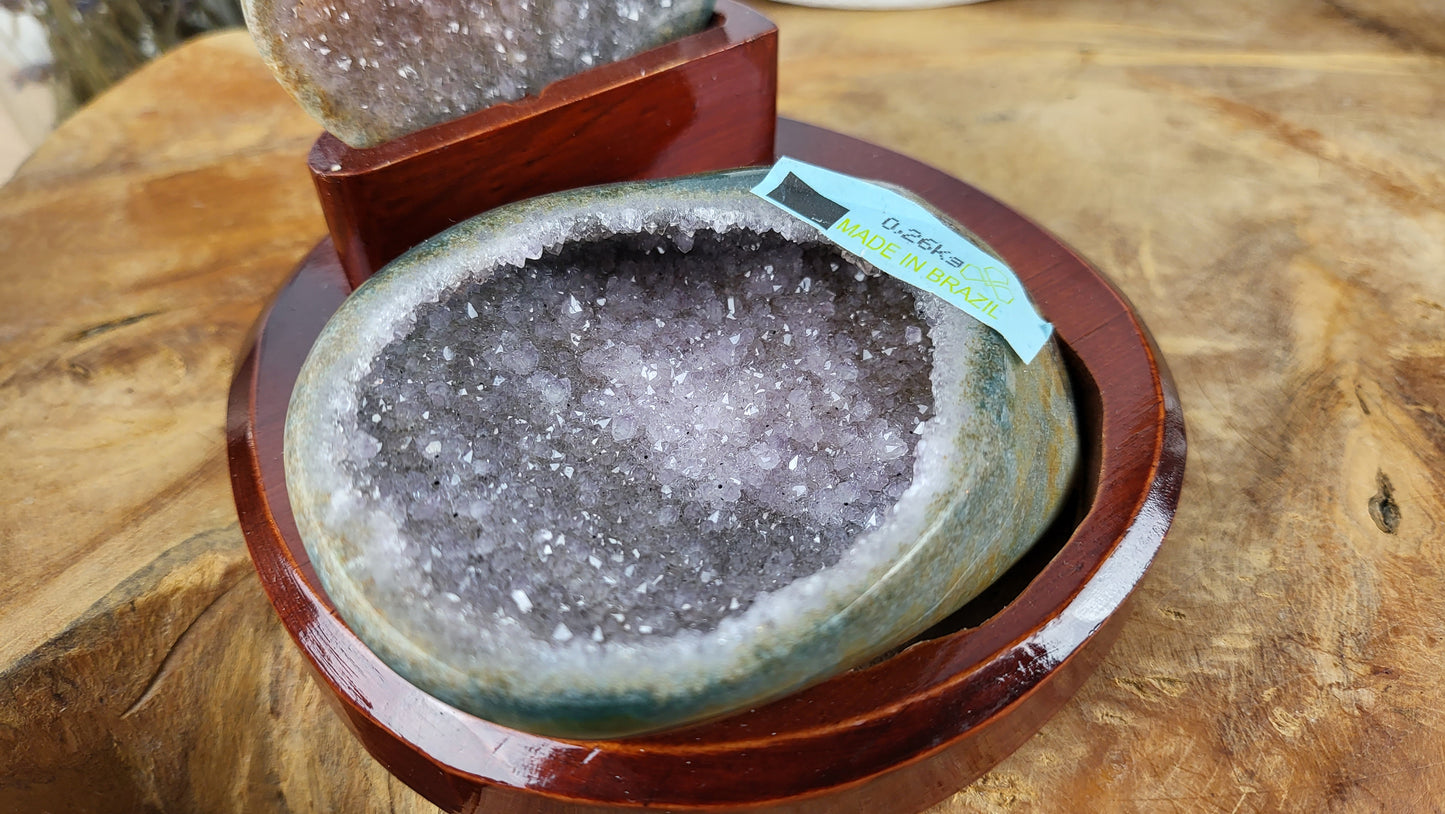 Mini Sugar Achatgeode