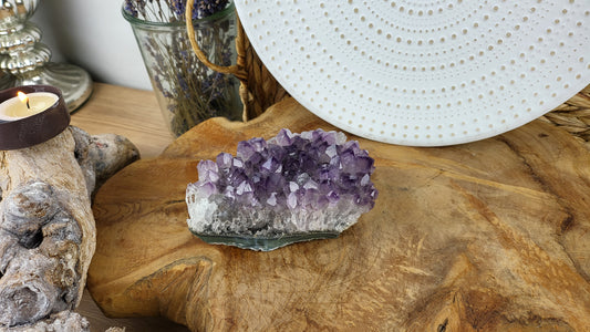 Amethyst Segment mit großer Kristallbildung ca. 635g