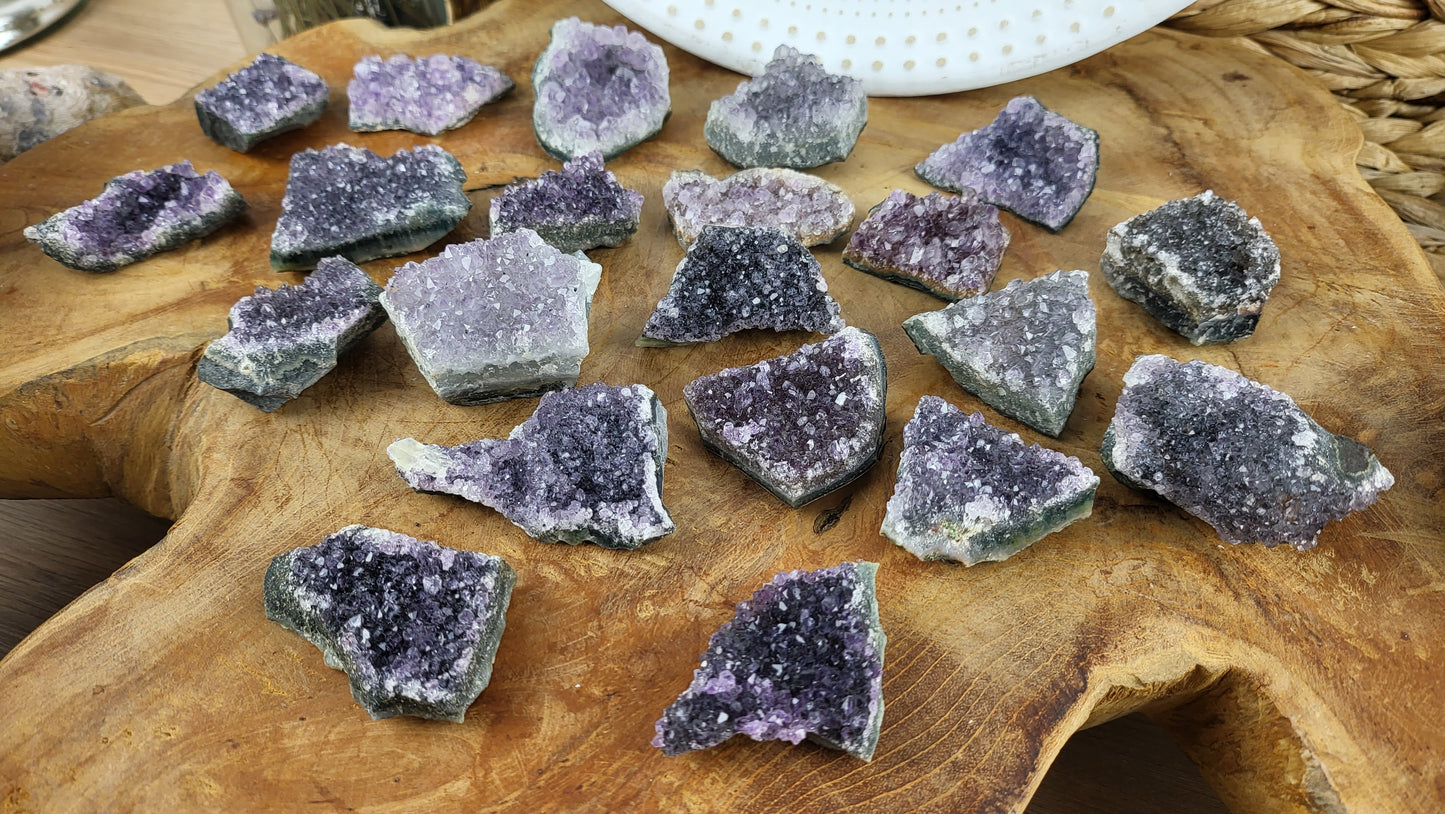 Mini Amethyst Stück,  Handstein Uruguay