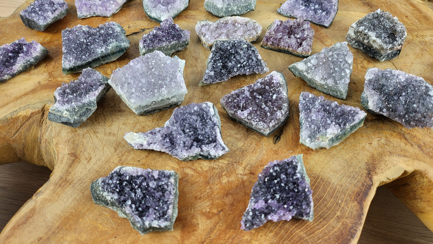 Mini Amethyst Stück,  Handstein Uruguay