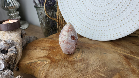 Pinke Amethyst Flamme ca. 220g