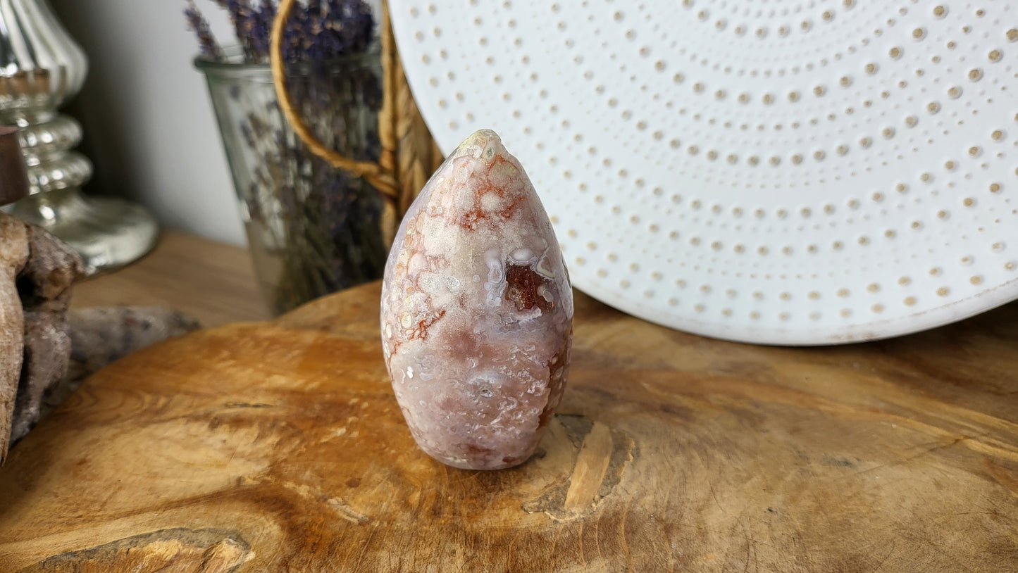 Pinke Amethyst Flamme ca. 220g