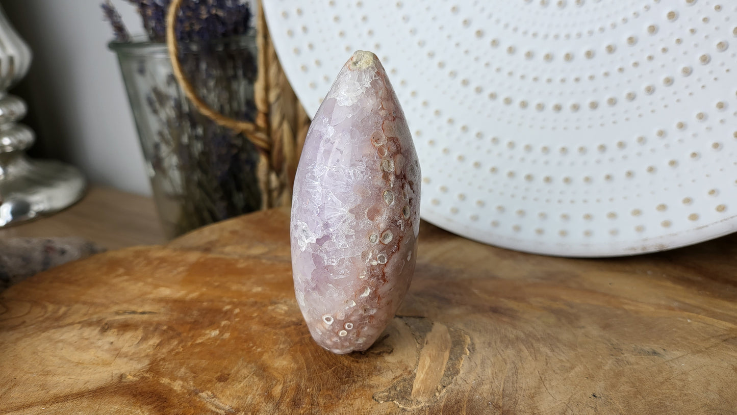 Pinke Amethyst Flamme ca. 220g