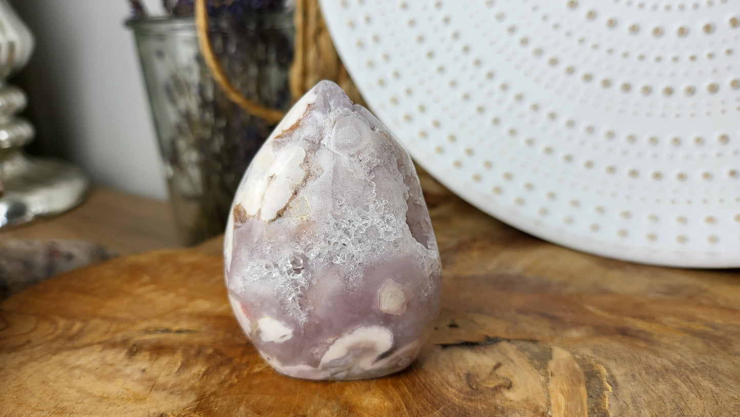 Pinke Amethyst Flamme ca. 190g