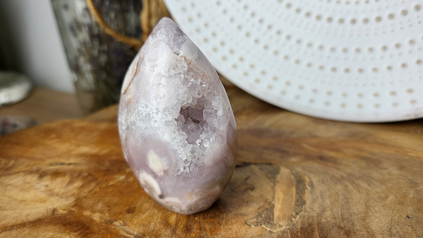 Pinke Amethyst Flamme ca. 190g