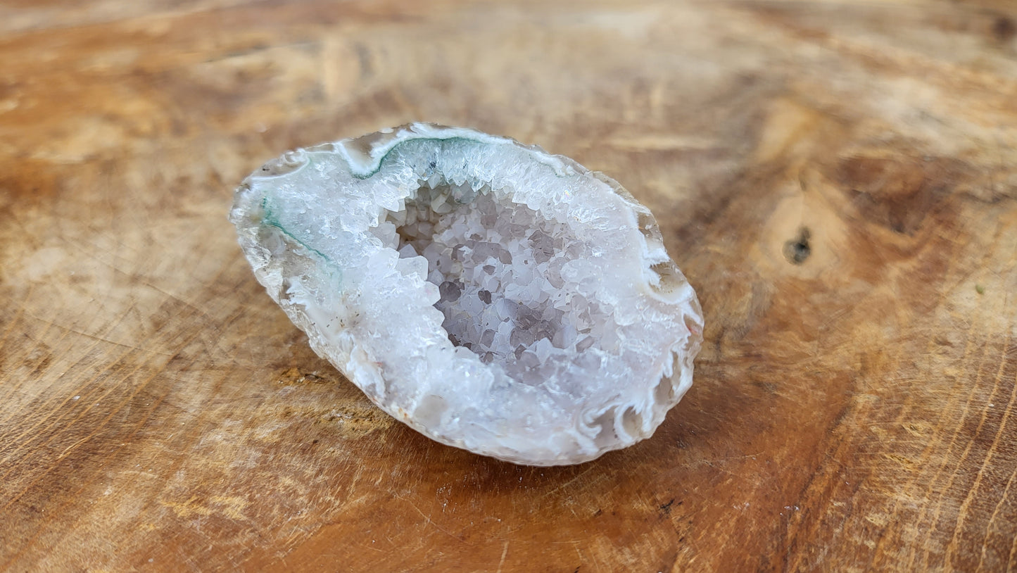 Achatnuss Hälfte, Achatgeode 5,5cm, aus Brasilien Nr.42